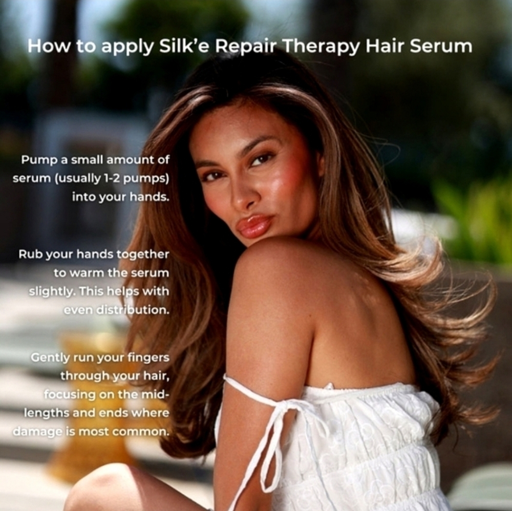 NWT SILK'E Repair Therapy Hair Serum - Picture 3 of 7